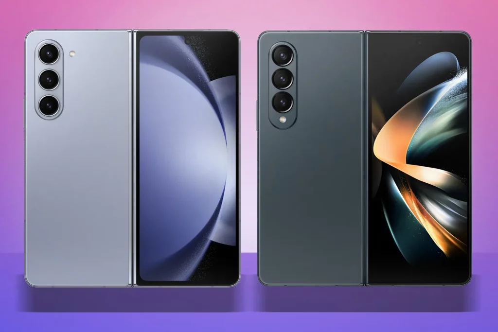 Comparativa entre Samsung Galaxy Z Fold 5 y Samsung Galaxy Z Fold 4